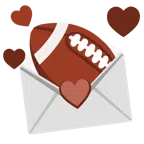 Football + Liebesbrief
