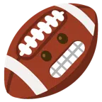 Football + Grimassen schneidendes Gesicht