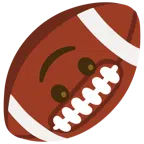 Football + umgekehrtes Gesicht