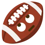 Football + Augen verdrehendes Gesicht