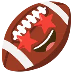Football + überwältigt