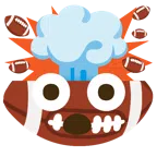Football + explodierender Kopf
