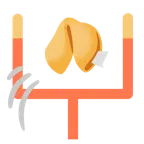 futbol amerykański + ciastko z wróżbą
