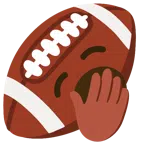 Football + gähnendes Gesicht
