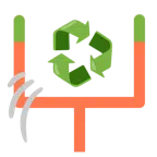 futbol amerykański + recykling