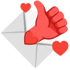 pollice in su + lettera d’amore