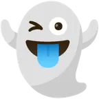fantasma + cuore azzurro