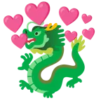 cuore con freccia + drago