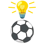 Glühbirne + Fußball