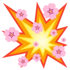 collisione + fiore di ciliegio