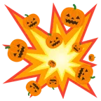 collisione + zucca di Halloween