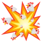 collisione + gallina