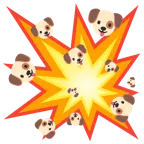 collisione + muso di cane