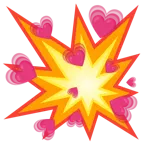 collisione + cuore che cresce
