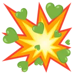 collisione + cuore verde
