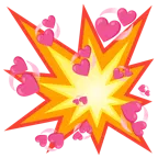collisione + cuori che girano