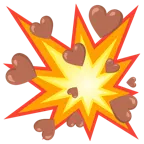 collisione + cuore marrone