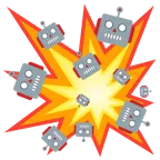collisione + faccina di robot