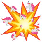 collisione + unicorno