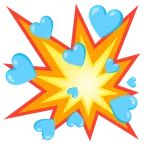 collisione + cuore azzurro