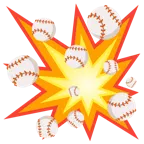 collisione + palla da baseball