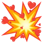 collisione + punto esclamativo a cuore