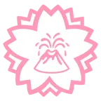 fiore bianco + vulcano