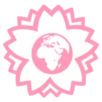fiore bianco + Europa e Africa