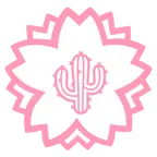 fiore bianco + cactus