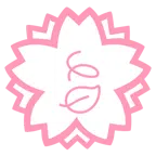 fiore bianco + foglia al vento