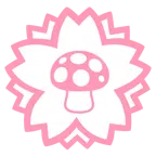 fiore bianco + fungo
