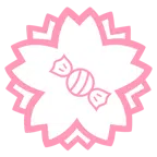fiore bianco + caramella
