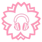 fiore bianco + cuffie