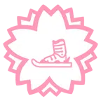 fiore bianco + sci