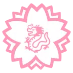 fiore bianco + drago