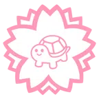 fiore bianco + tartaruga