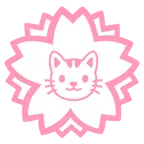 fiore bianco + muso di gatto