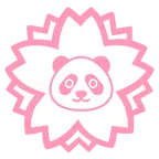 fiore bianco + panda