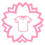 fiore bianco + t-shirt