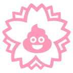 fiore bianco + cacca