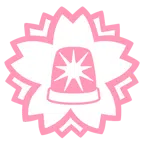 fiore bianco + lampeggiante