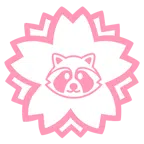 fiore bianco + procione