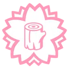 fiore bianco + legna