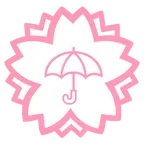 fiore bianco + ombrello
