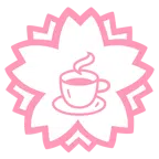 fiore bianco + bevanda calda