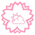 fiore bianco + sole coperto