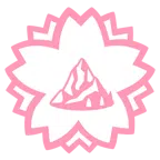 fiore bianco + montagna