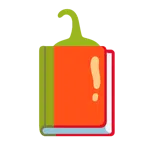Bücherstapel + Peperoni