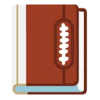Bücherstapel + Football