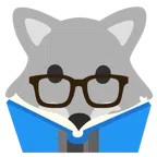 Bücherstapel + Wolf